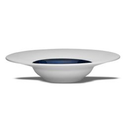 Le coq Plato Pasta Abyssos 30,5 cm Porcelana Pintada a Mano (3 Unidades) Diámetro Interno 16 cm Altura 6,5 cm