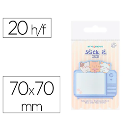 Imaginovo Bloc Notas Adhesivas Fantasía 70x70 mm 20 Hojas Precio: 1.0043. SKU: B123D33883