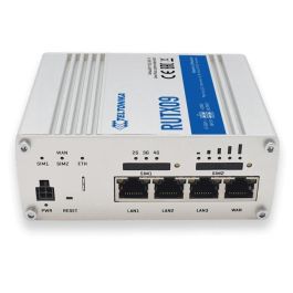 Teltonika RUTX09 Router Industrial LTE Cat6 Gigabit Ethernet WAN Ranura SIM
