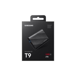 Disco Externo SSD Samsung Portable T9 2TB/ USB 3.2/ Negro Disco Externo SSD Samsung Portable T9 2TB/ USB 3.2/ Negro