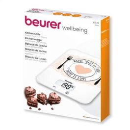Beurer KS-19 LOVE Balanza de Cocina de Vidrio Ultra Plano con Pantalla LCD, Capacidad 5 kg Beurer KS-19 LOVE Balanza de Cocina de Vidrio Ultra Plano con Pantalla LCD, Capacidad 5 kg