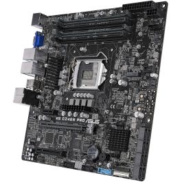 ASUS C246M PRO Placa Base Intel LGA 1151 DDR4 micro ATX para Intel Celeron/Core i3/i5/i7/Pentium/Xeon