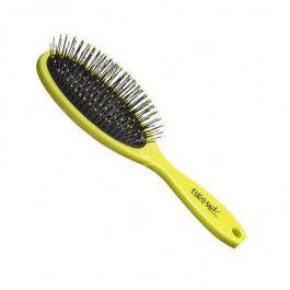 Eurostil Oval cepillo mediano verde fluor Precio: 6.59000001. SKU: SLC-73499