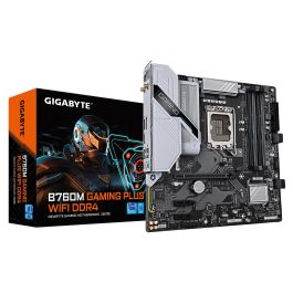 GIGABYTE B760M GAMING PLUS WiFi DDR4 Placa Base - Compatible con Intel Core 14ª Gen, Wi-Fi 6, VRM 4+1+1 Fases, M.2 PCIe 4.0 x4, LGA 1700, Micro ATX Precio: 122.49999949. SKU: B16XLY8RGK