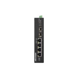 Hikvision Switch PoE Fast Ethernet no gestionable L2, 4 puertos RJ45 PoE, 2 SFP Uplink. Hi-PoE 60W, 6KV protección, -30~65°C Precio: 103.4999999. SKU: B1BN9XYTP5