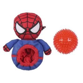 Peluche para perro pelota spiderman 11.0 x 18.0 x 10.0 cm