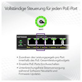 Switch Netgear GS305EP-100PES RJ-45