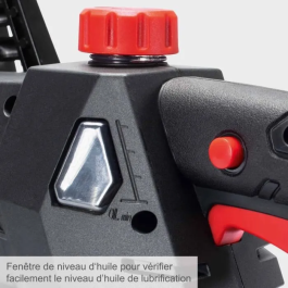 Scheppach Motosierra Eléctrica CSE2700 - 2700 W - Negro y Rojo - Espada 45,5 cm