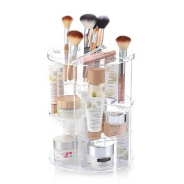 Inde Organizador de Maquillaje Giratorio Rolkup Innova, 23 cm Ancho x 4 cm Alto x 23 cm Largo (7 Unidades)