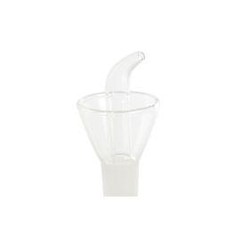 DKD Home Decor Aceitera de Borosilicato Transparente 250ml 9x18x9 cm, apta lavavajillas