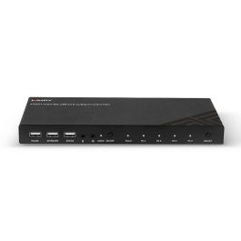 Lindy 4 Port HDMI 4K60, USB 2.0 & Audio KVM Switch Lindy 4 Port HDMI 4K60, USB 2.0 & Audio KVM Switch