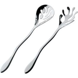 Alessi ESI16SET Set de Ensalada Mediterráneo Acero Inoxidable 18/10 Diseño Emma Silvestris Precio: 50.49999977. SKU: B19DKB2TSB
