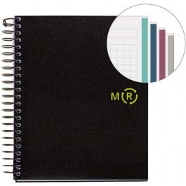 Cuaderno 100% Reciclado Nb-4 A5 120Hojas Tapas Polipropileno Miquelrius 6039