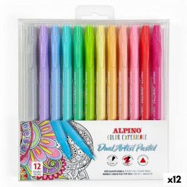 Set de Rotuladores Alpino COLOR EXPERIENCE DUAL ARTIST Multicolor Pastel 12 Piezas (12 Unidades) Precio: 62.50000053. SKU: B1HPD9Q5PC