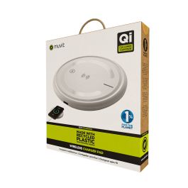 Cargador Inalámbrico Muvit for Change W114-R WHITE Blanco