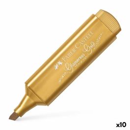 Subrayador Faber-Castell TEXTLINER 46 Dorado (10 Unidades) Precio: 12.59000039. SKU: S8421710