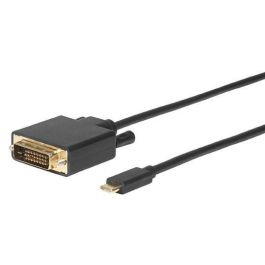 MicroConnect Cable Adaptador USB-C a DVI-D (24+1) Dual-Link de 1,8m para conectar a televisores, proyectores o monitores. Precio: 14.58999971. SKU: B19S5GFW54