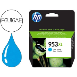 HP Tinta F6U16AE Nº53XL Cian Cartucho Alto Rendimiento 1600 Páginas Precio: 46.88999986. SKU: S55079259