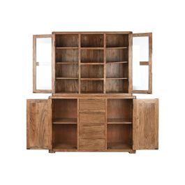 Vitrina Alpino DKD Home Decor Marron 45 x 180 x 140 cm Vitrina Alpino DKD Home Decor Marron 45 x 180 x 140 cm
