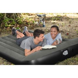 Bestway Airbed Tritech™ Connect and Rest™ Cama Hinchable 3 en 1 - Individual, Elevada o King Size - 188x99x25 cm - Soporta 150 kg