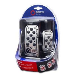 Abc SPC0406BK Pedales Racing de Aluminio y Goma Negros