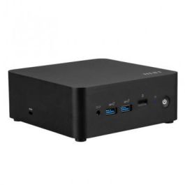 MSI 1MG-210ES Mini PC Cubi NUC, Intel Core 3-100U 6 Núcleos, 8GB DDR5 RAM, 256GB SSD, Windows 11 Home, Thunderbolt 4, Wi-Fi 6E