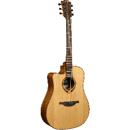 LAG Tramontane 118 Guitarra Acústica Electroacústica Dreadnought Cutaway A/E Natural (Zurdos)