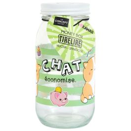 The Concept Factory Hucha Tarro de Vidrio Kawaii - Alcancía de Cristal Decorativa para Ahorrar Dinero, Diseño Coleccionable Precio: 3.78999951. SKU: B13GAQXL55