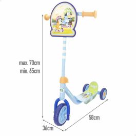 Patinete Bluey Goma Metal Plástico