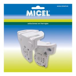 Micel Juego de Soporte Eje Toldo tld03 92545 Blanco