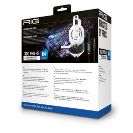 Auriculares con Micrófono Gaming Nacon RIG 300 PRO HS Blanco