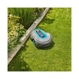 GARDENA Mähroboter smart SILENO free 800 qm Set - Robot Cortacésped para 800 m², 16 cm Ancho de Corte, Con Estación Base