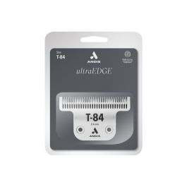 Andis ST84 Cuchilla UltraEdge de Acero para Cortapelos 2.4 mm - Filo Carbonizado, Cromado Anticorrosión y Larga Duración