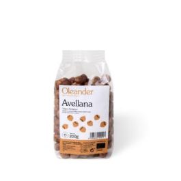 OLEANDER Avellana cruda ecológica con piel 200g. Sin gluten, sin lactosa, sin huevo, vegano. Alto valor nutricional. Precio: 6.5. SKU: B1BE9N9AYE
