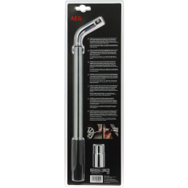 Aeg Llave dinamométrica preestablecida para tuercas de rueda, 100 Nm, vasos 17/19 mm, acero cromo vanadio, mango ergonómico