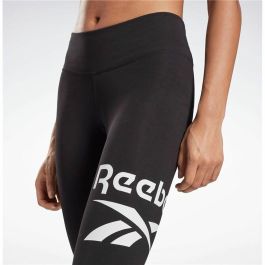 Mallas Deportivas de Mujer Reebok Rie Cotton Negro