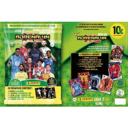Panini PAN8051708027860 Pack de Inicio TCG Adrenalyn Ligue 1 McDonald's 2025/26 - Álbum + 4 Sobres (24 Cartas)