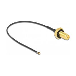 DeLOCK Cable Antena RP-SMA Hembra a MHF 4L LK Macho 1.37, 10 cm, 10 mm Roscado, Negro, 50 Ω, a Prueba de Salpicaduras Precio: 4.9852. SKU: B12YNQEZ58