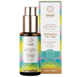 KHADI Aceite Elixir Ayurveda Triphala Drenante 50ml Vegano Cosmos Natural Precio: 19.89000057. SKU: B1EWRJB3BB
