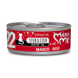 Disugual Mini-Me Cat Esterilizado Ternera 12x85 gr Alimento Húmedo para Gatos Adultos Precio: 10.5000005. SKU: B16WP6WFG9