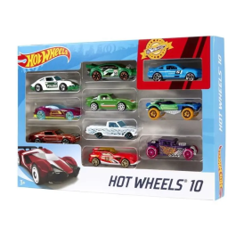 Mattel Coche Hot Wheels Pack 10 Unidades - Modelos Surtidos