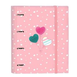 Carpeta de anillas BlackFit8 Globitos 27 x 32 x 3.5 cm Rosa