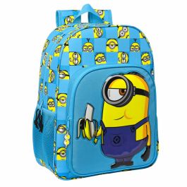 Mochila Escolar Minions Minionstatic Azul 33 x 42 x 14 cm Mochila Escolar Minions Minionstatic Azul 33 x 42 x 14 cm Precio: 20.50000029. SKU: S4306292