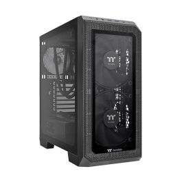 Thermaltake CT200 Ventilador para PC 200 mm Negro, 500-900 RPM, 27.2 dB, 131.6 CFM, 4 Pines, 1 Unidad
