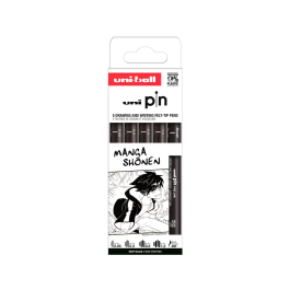 Uniball Rotulador Calibrado PIN Manga Shonen Negro Blíster 5 Unidades Precio: 9.5000004. SKU: B1HF8GB9H7