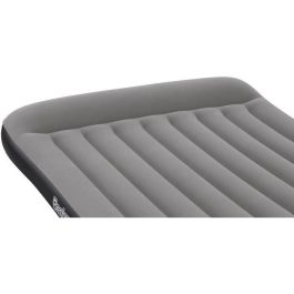 Bestway 671BS Colchón hinchable Tritech Queen para 2 personas con bomba USB integrada, medidas 2,03m x 1,52m x 30cm de altura