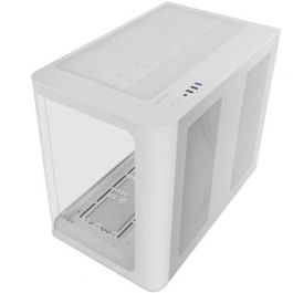 Mars Gaming MC-FUSION Caja Gaming Semitorre Blanca con Cristal Curvado, Doble Cámara, Refrig. Líquida 360mm (MCFUSIONW) Mars Gaming MC-FUSION Caja Gaming Semitorre Blanca con Cristal Curvado, Doble Cámara, Refrig. Líquida 360mm (MCFUSIONW)