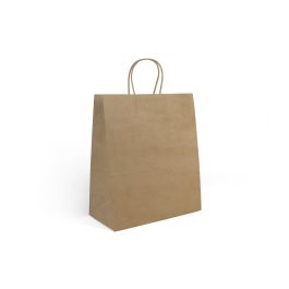 Algon Set 3 Bolsas Papel Kraft 26 x 14 x 31 cm (24 Unidades)
