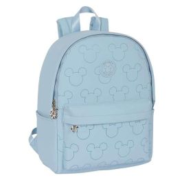 Mochila para Portátil Mickey Mouse Clubhouse Teen Snow Azul 31 x 40 x 16 cm