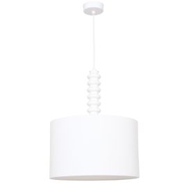 DKD Home Decor Lámpara de Techo Blanca 40 x 50 x 40 cm